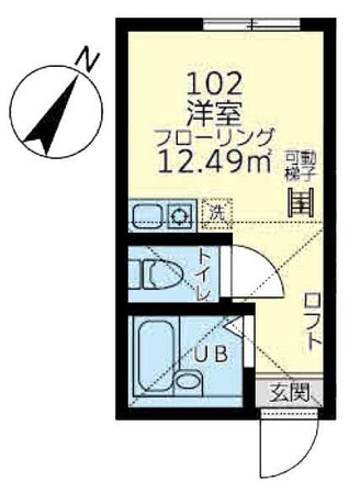 ユナイト新子安ザルツブルクの物件間取画像